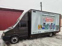 Будка 23м³ алюмінієва Mercedes Sprinter Iveco daily та ін. Алюмінієві