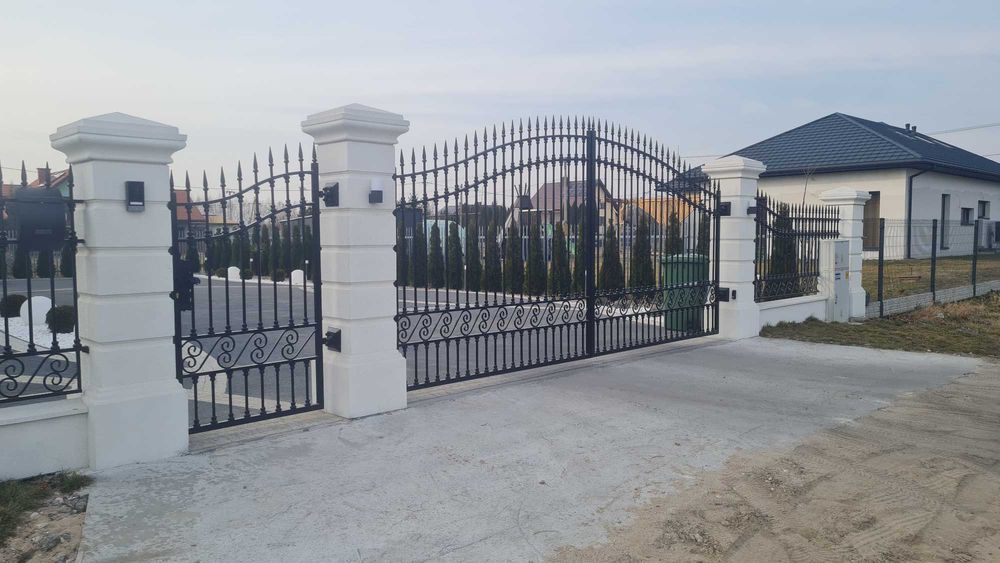 Słupki,Podmurówki Dworkowe,Betonowe,Słup Pałacowy,Ogrodzenia Stylowe