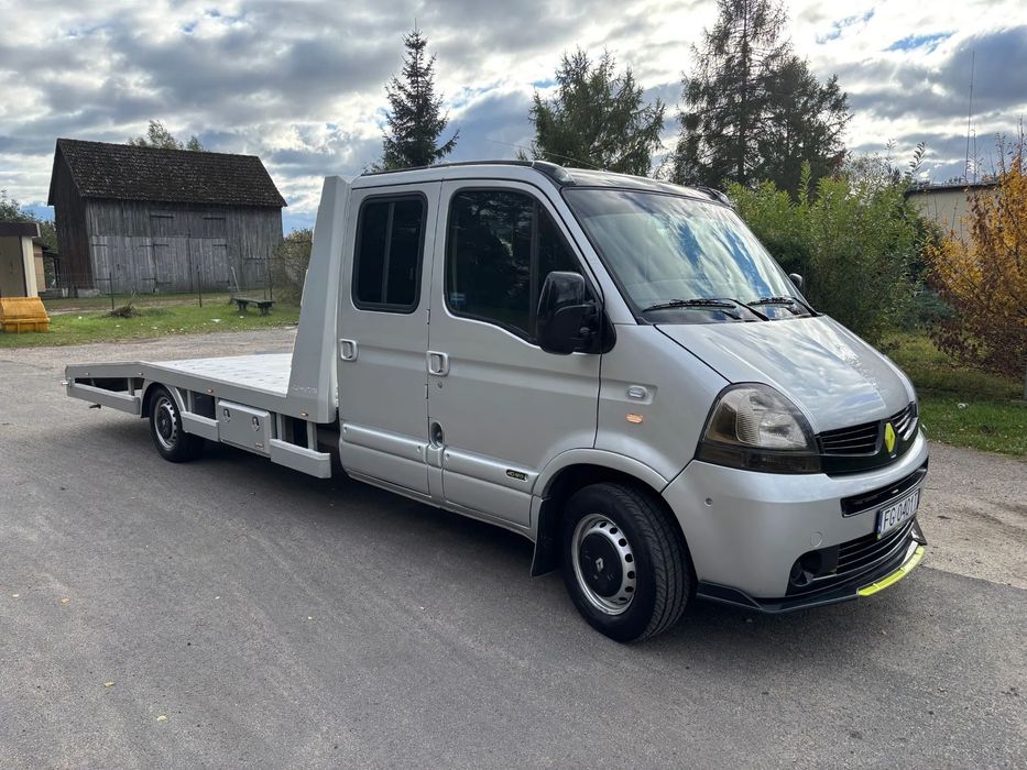 Renault MASTER  Renault Master Auto laweta 7 miejsc