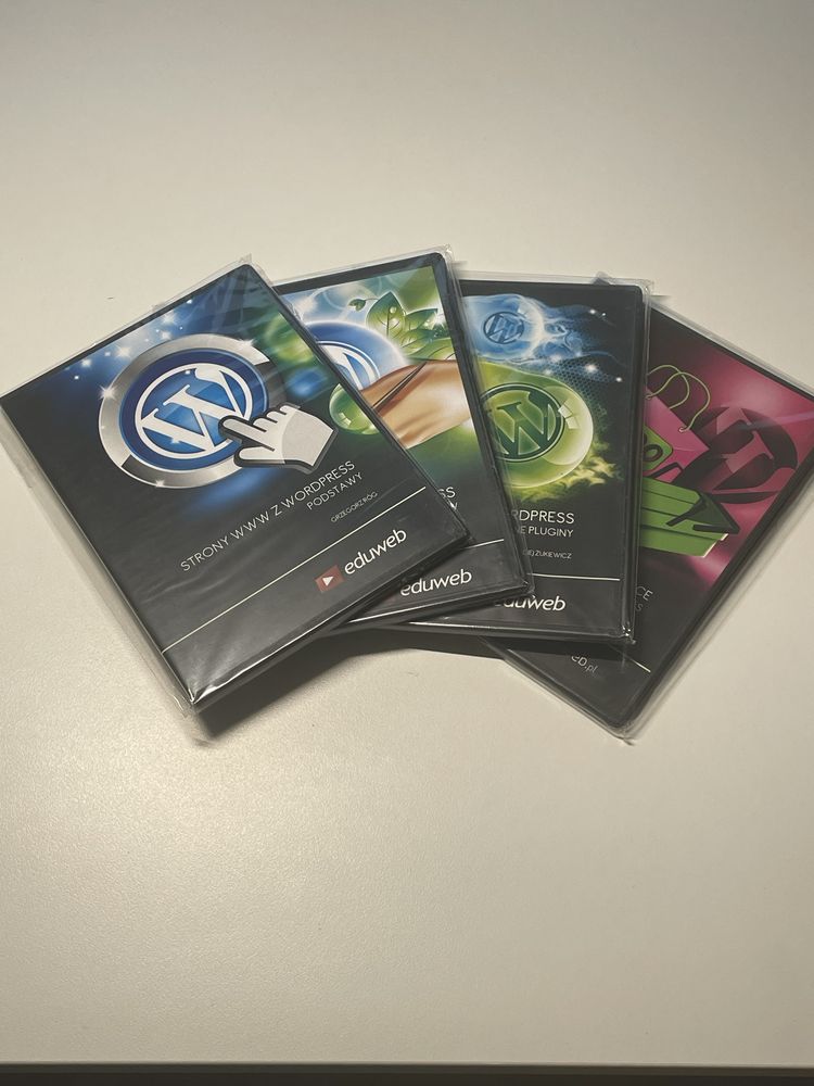 Wordpress - Pakiet 4 Kursów DVD, eduweb.pl