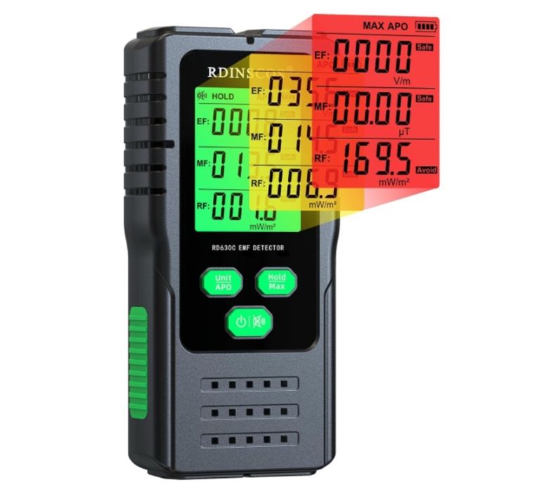 Miernik pola elektromagnetycznego tester EMF do pomiaru promieniowania