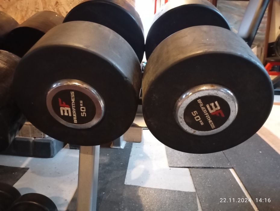 Hantle 40kg 45kg 50kg Bauer fitness