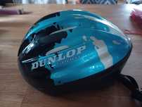 Kask ochronny na rower Dunlop sport niebieski L