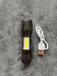 Акумуляторний ліхтарик з USB-зарядкою, LED-ліхтарик