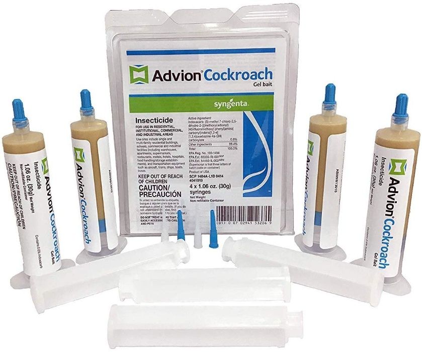 Гель от тараканов Advion Cockroach Gel Syngenta. Dupont (дюпонт)