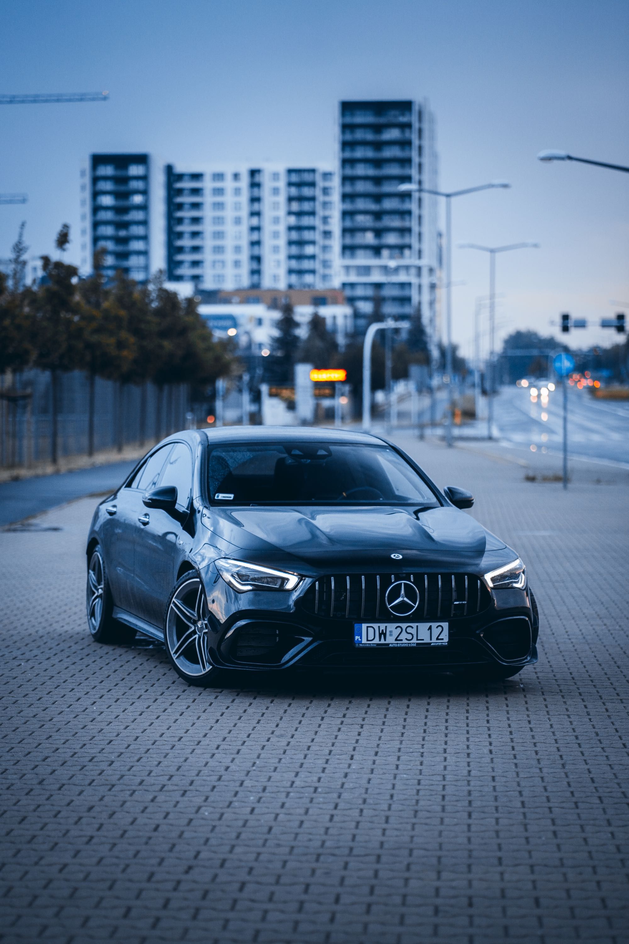 WYNAJEM Mercedes CLA 45s AMG Wypożyczalnia aut sportowych Poznań