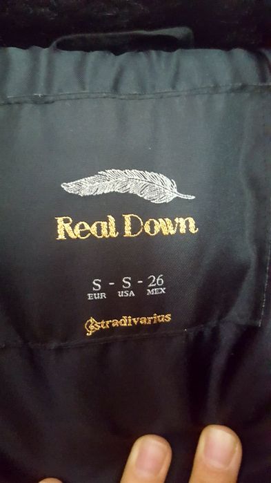 Kurtka z pierzem Stradivarius roz. S