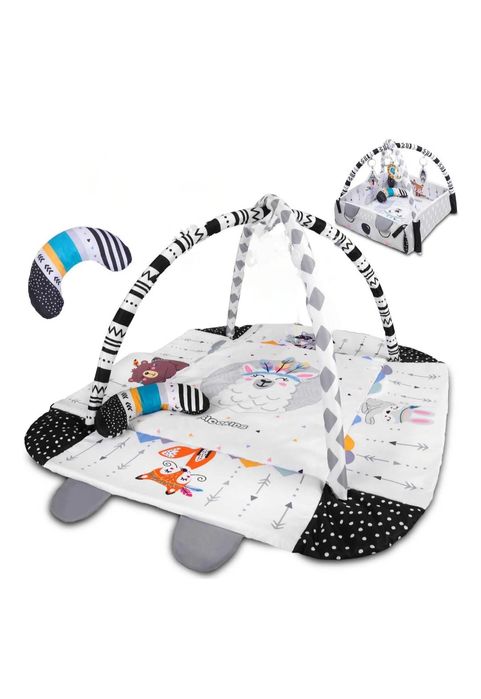 Mata kontrastowa sensoryczna edukacyjna dla niemowląt