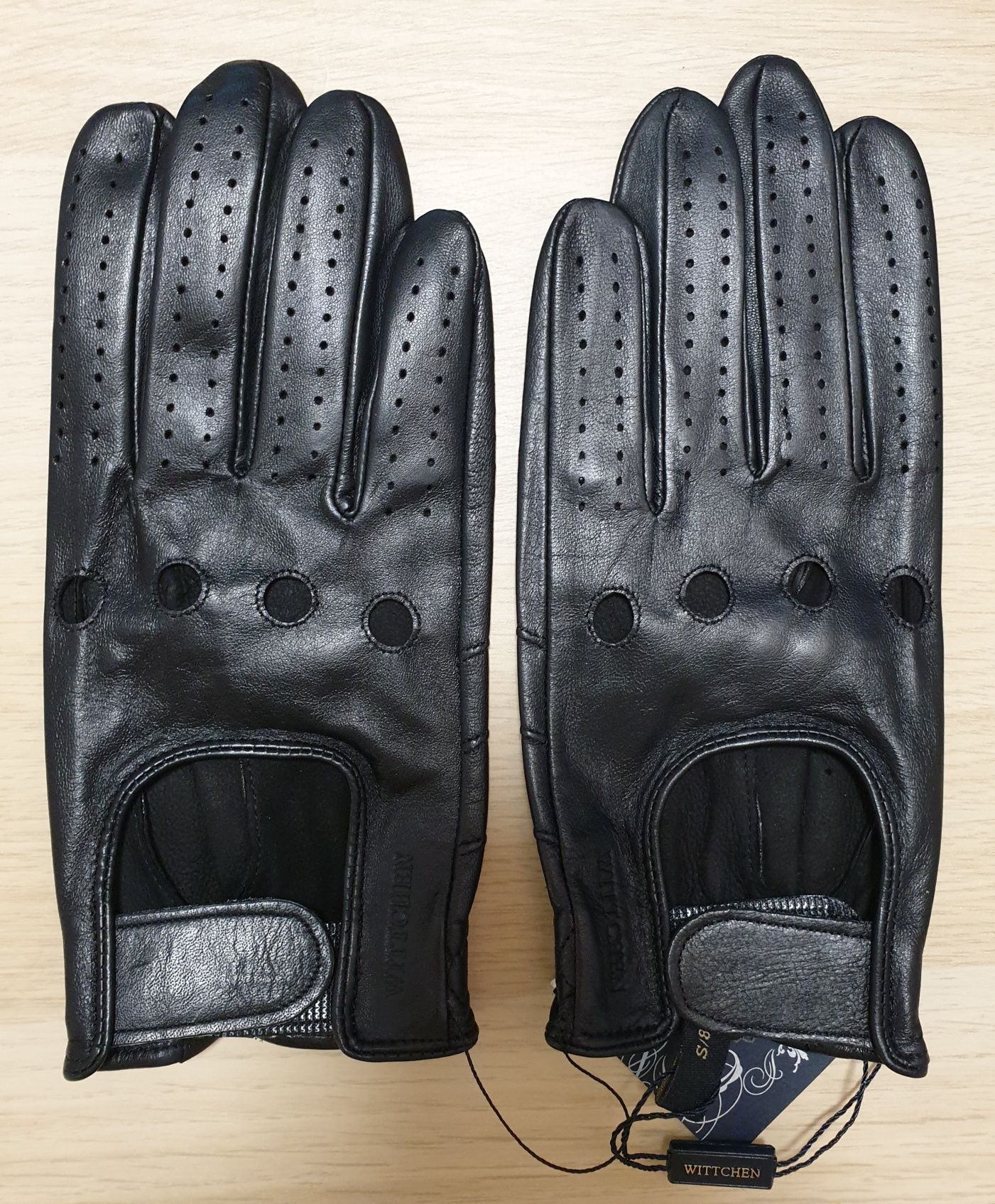 Rękawiczki Wittchen skórzane męskie (samochodowe) 46-6L-381-1-S