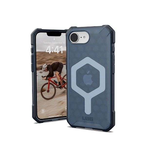 Etui UAG Essential Armor Magsafe na iPhone 16e - niebieskie
