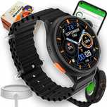 Smartwatch Zegarek Męski Polskie Menu Damski Rozmowy Nfc Indukcja 1,52