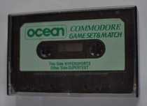 Gra: Commodore Game set&match Hypersports Supertest kaseta