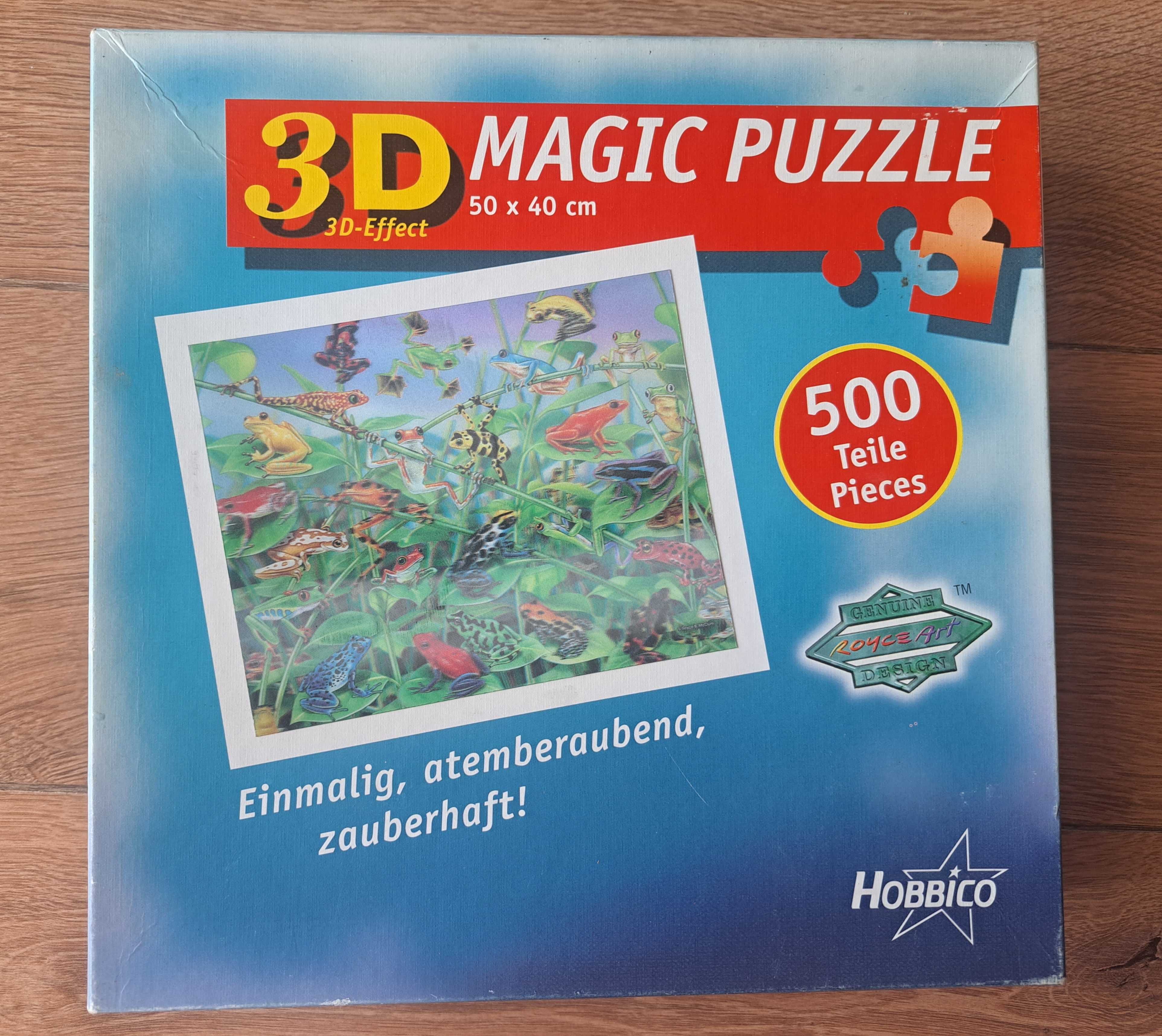 3D Magic Puzzle hologram