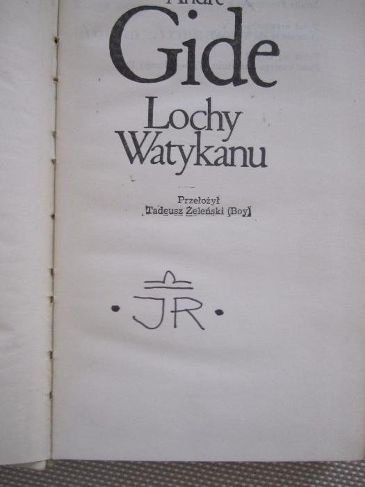 A. Gide Lochy z Watykanu