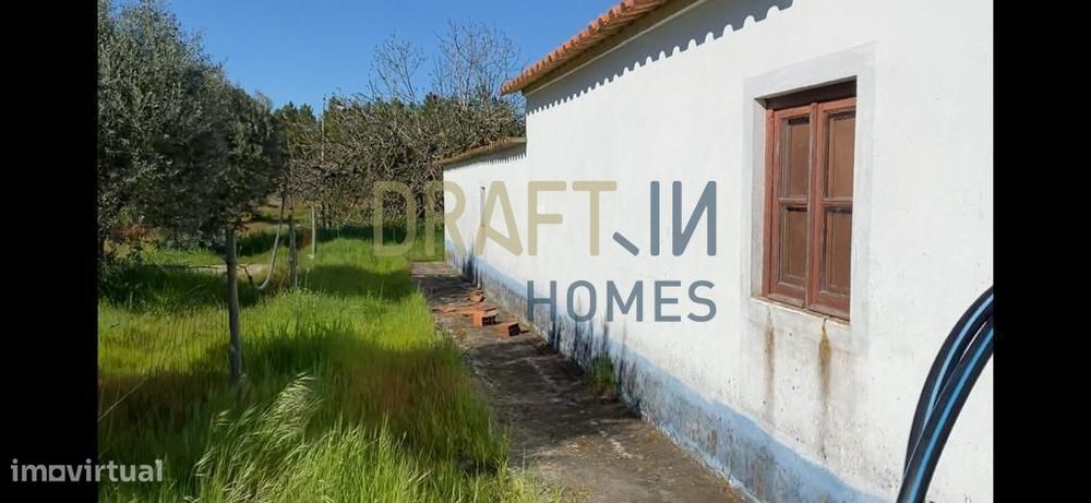 Terreno  com casa para recuperar ou para construção nova de raiz proje