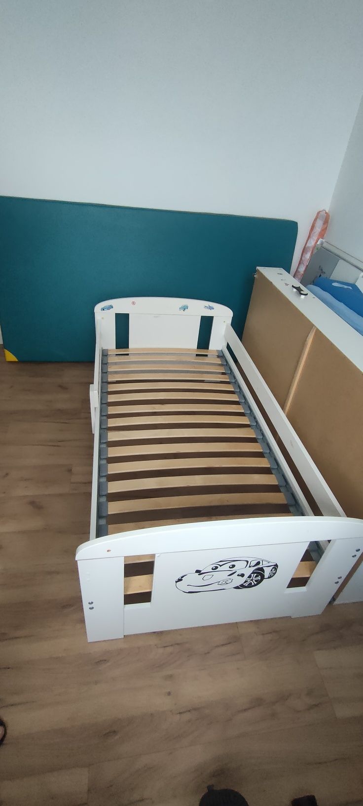 Łóżeczko łóżko dziecięce 160x80 z materacem