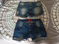 Zestaw 2szt Spodenki Jeans rozmiar S