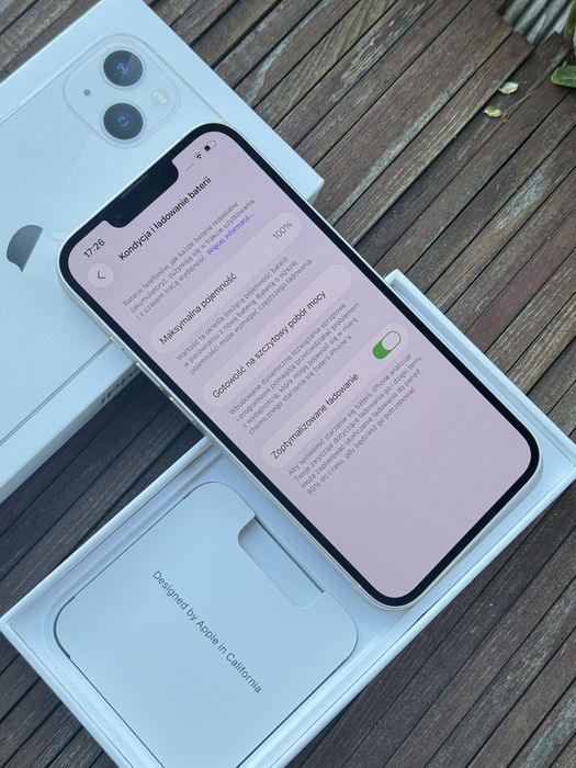 iPhone 13 Biały 100% kondycja