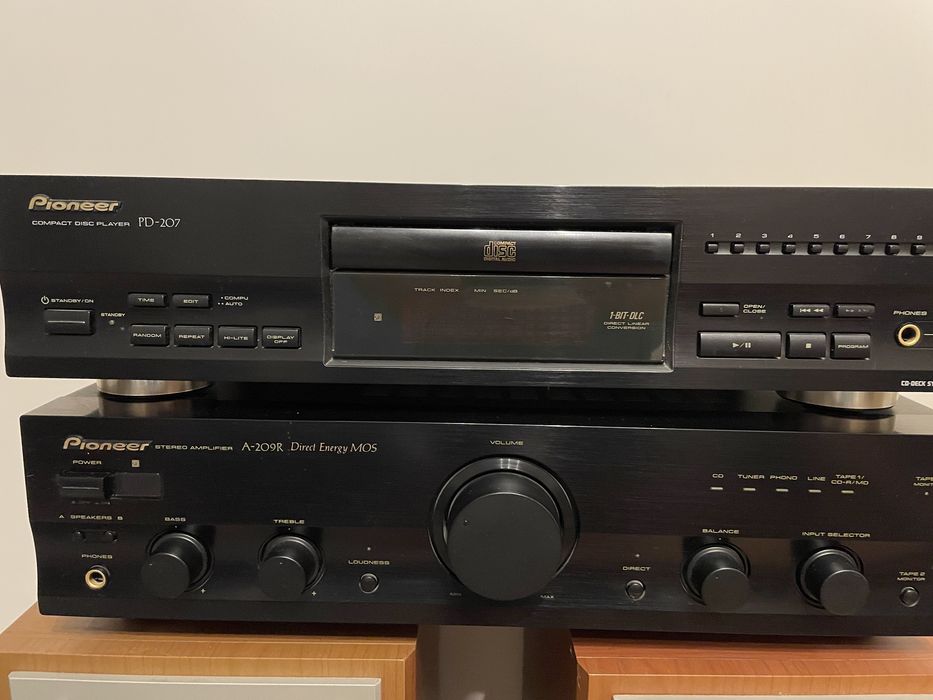 Pioneer Wzmacniacz A-209R+ CD player PD-207