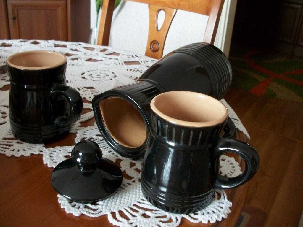 Кувшин с Ручкой . Кружка. Новый. Терка СССР. Ваза коричневая, хрусталь