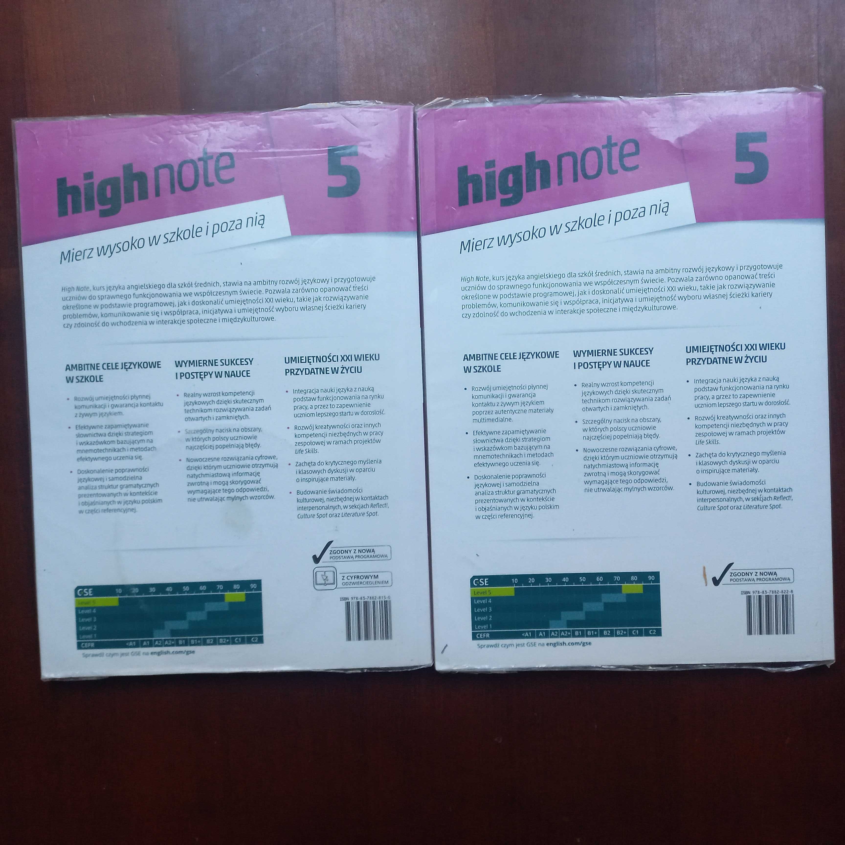 Podręcznik i ćwiczenia do języka angielskiego - High Note 5 (B2+/C1)