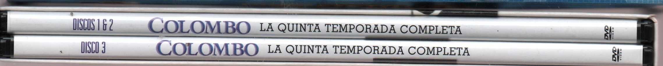 Dvd Columbo - 5ª série completa - suspense - 3 dvd's