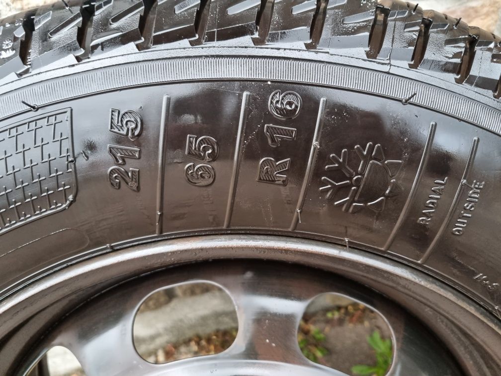 Kleber Citilander 9mm  215/65r16 wielosezonowe +felgi 4x108
