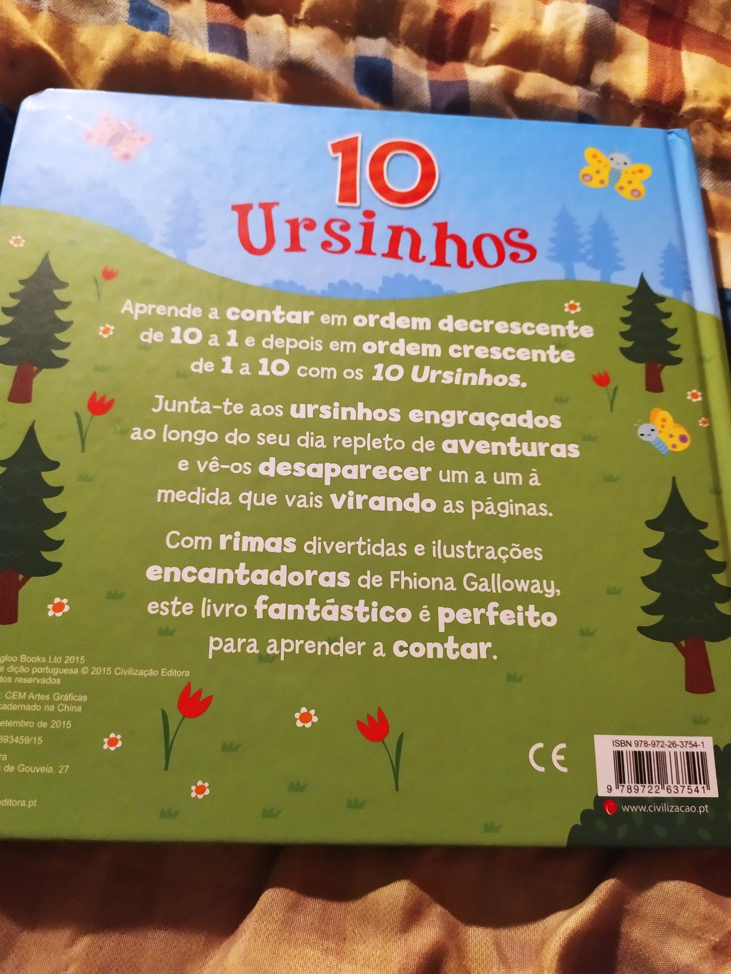 10 ursinhos Diverte-te com os números