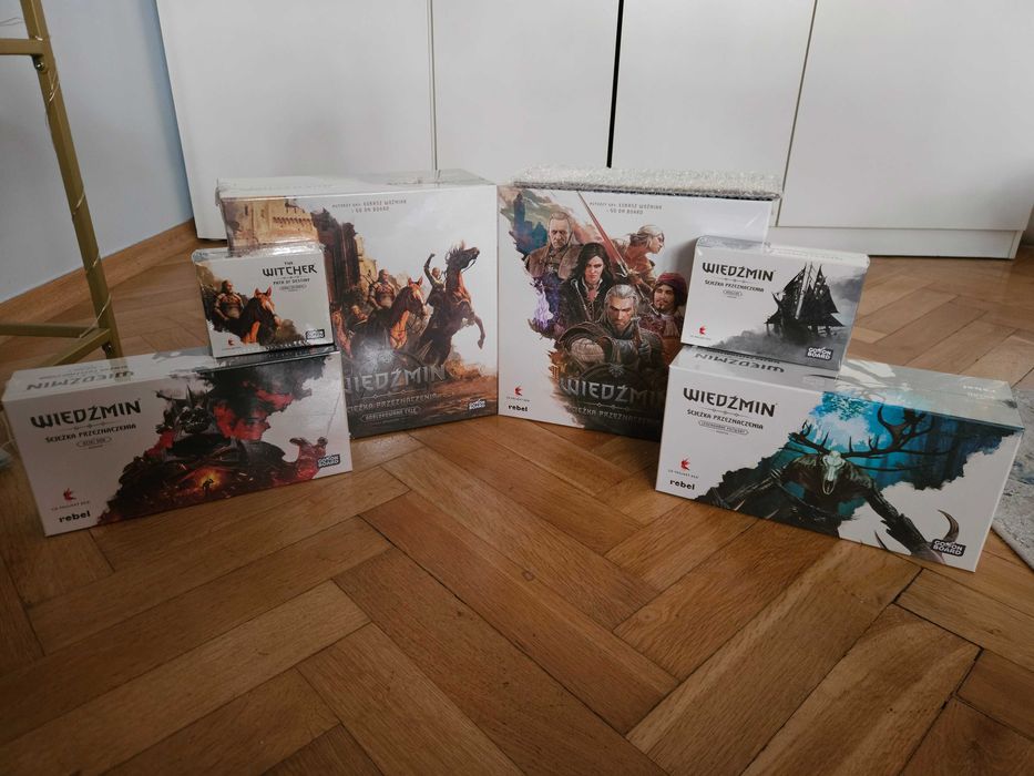 Gra Planszowa Wiedźmin: Ścieżka Przeznaczenia Gameplay ALL-IN + Geralt
