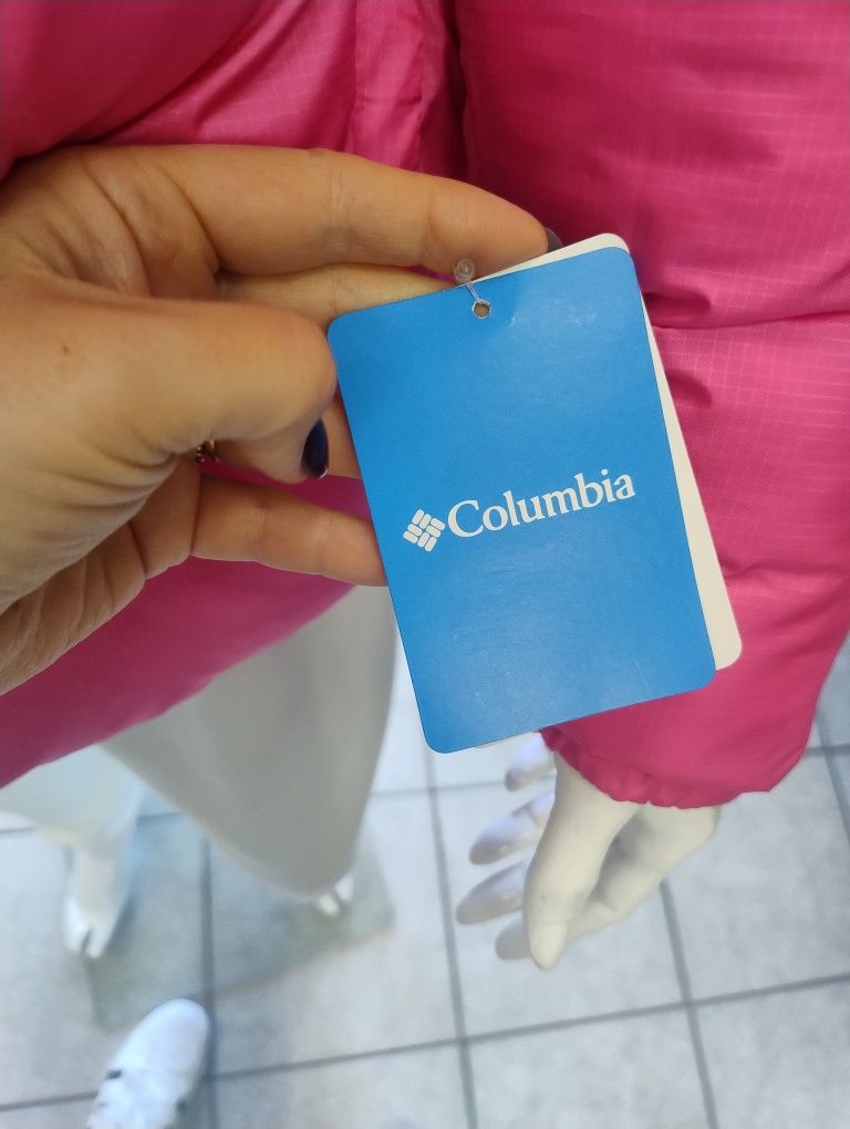 Kurtka młodzieżowa Columbia z metki XL, będzie pasować na S/M kobietę