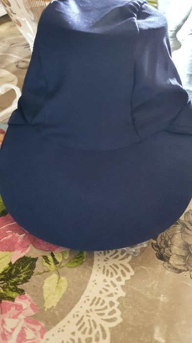 Chapeu (Suncap) azul para criança tam. S de praia