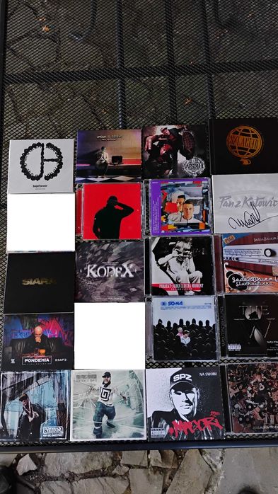 Płyty rap hip hop Peja Kękę Sokół Kodex Major SPZ Tede Siwers Ero WSHR