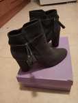 Botas acinzentadas 41 "novas e embalada na caixa" ideal frio