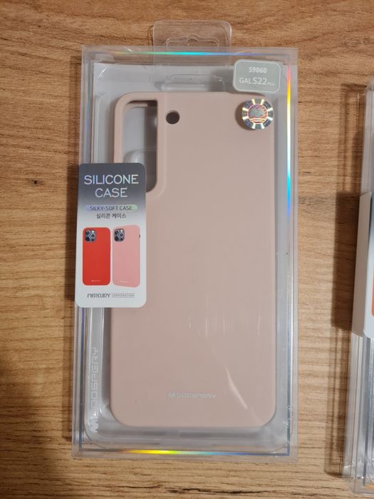 Etui mercury goospery silicone samsung galaxy s22+ plus 2szt.