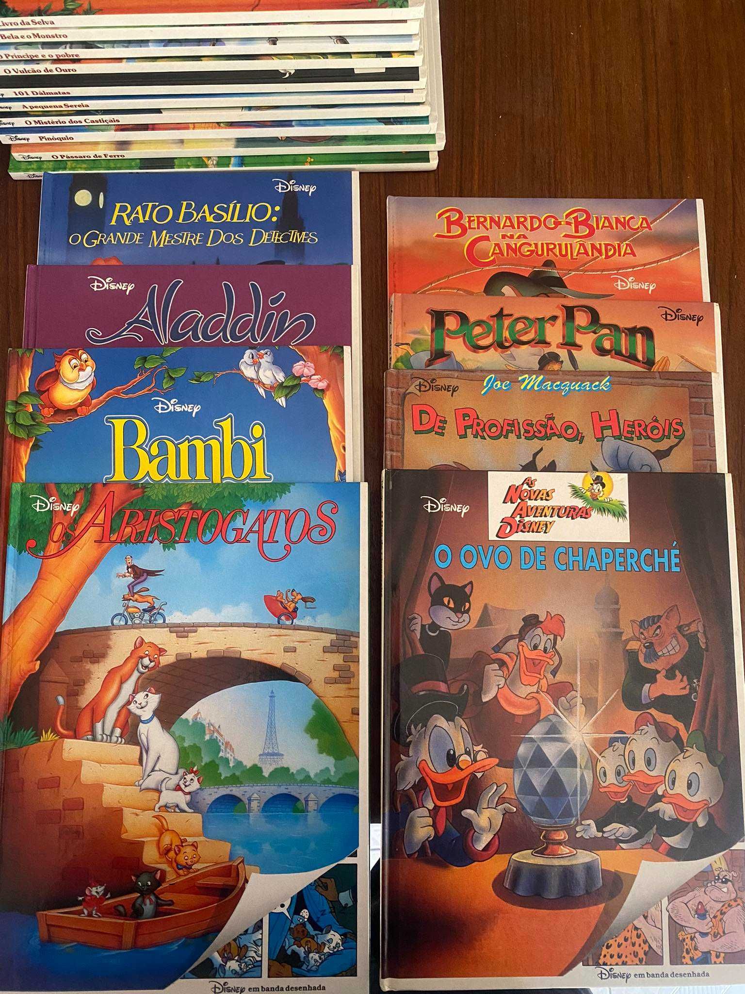 Coleção de contos da Disney em Banda Desenhada - 18 Livros