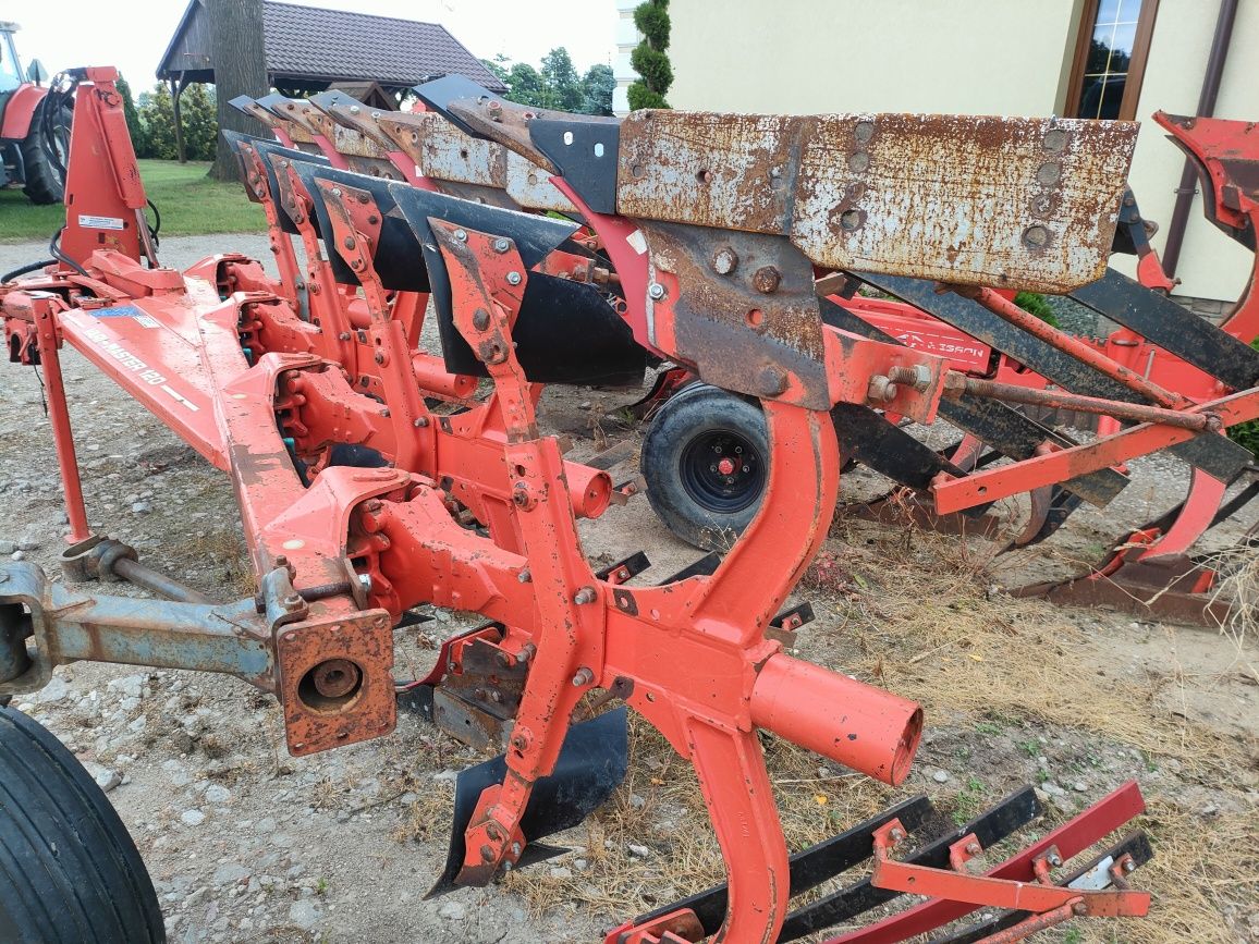 Pług obrotowy KUHN Varimaster 120 ażurowy 4 skibowy. Gregoire Besson
