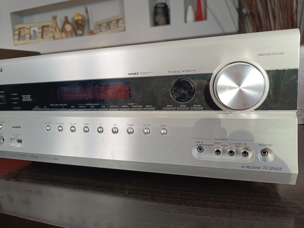 Amplituner stereo kina domowego 7.2 kanałowy ONKYO TX-SR608