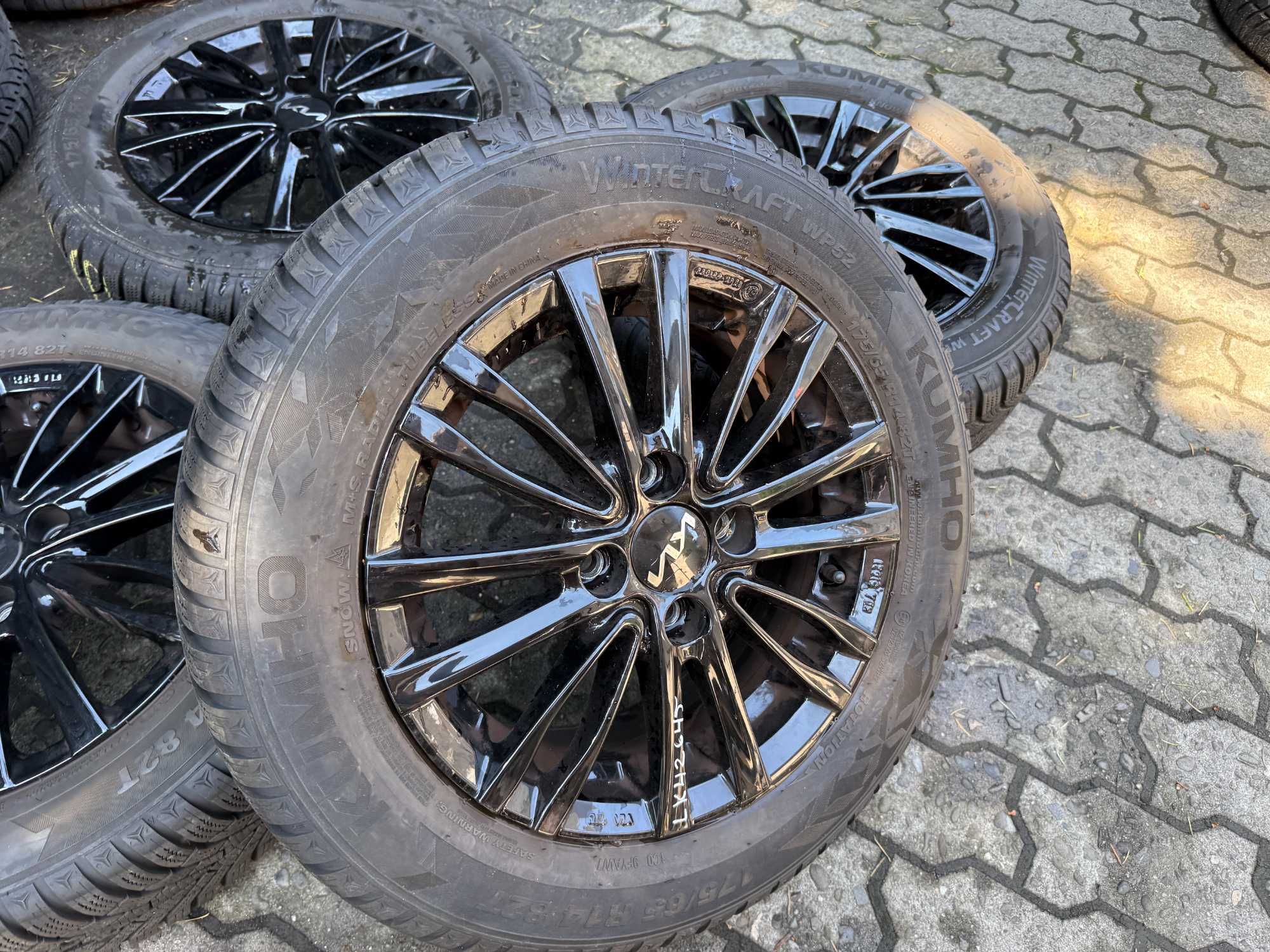 Felgi aluminiowe 14" 4x100 Hyundai I10 Getz Kia Picanto Rio