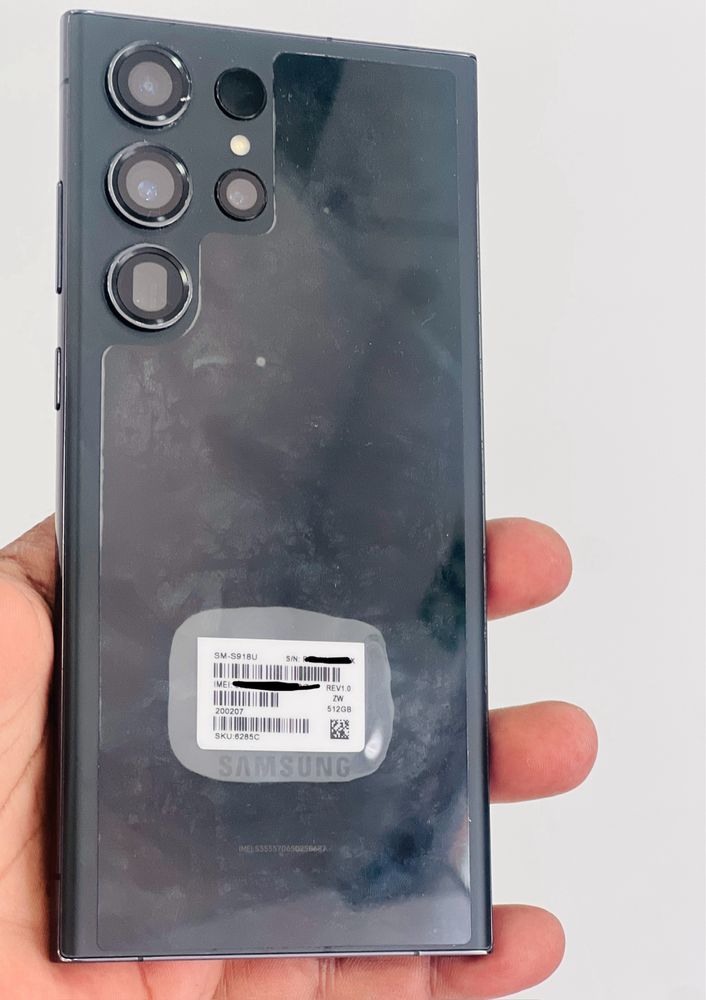 Samsung S23 Ultra 12/512 GB A condição é a mesma de um produto novo