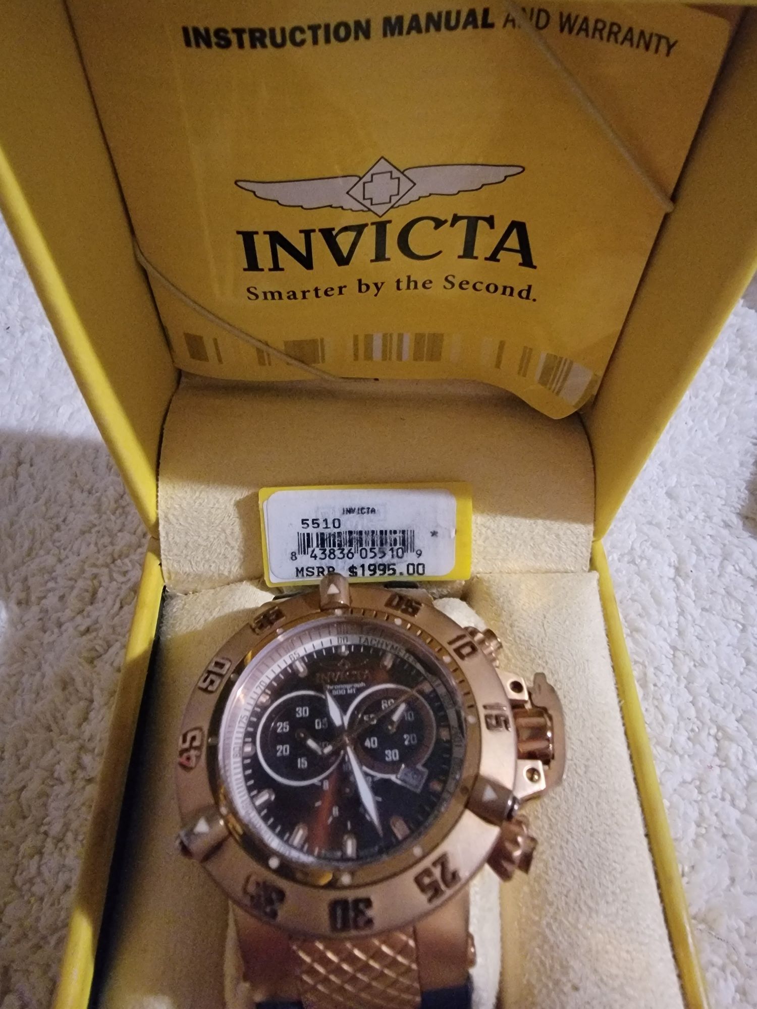 Мужские швейцарские часы INVICTA SUBAQUA