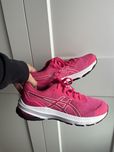 Różowe sportowe damskie buty do biegania Asics GT-1000 Lite Truss