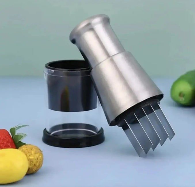 Подрібнювач ручний Potato cutter для часнику та овочів