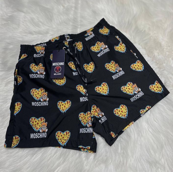 Белые шорты Louis Vuitton пляжные, для бассейна спортивные