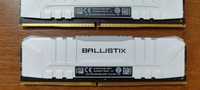 Crucial Ballistix DDR4 2х8Gb 16Gb Kit 3600 MHz RGB White