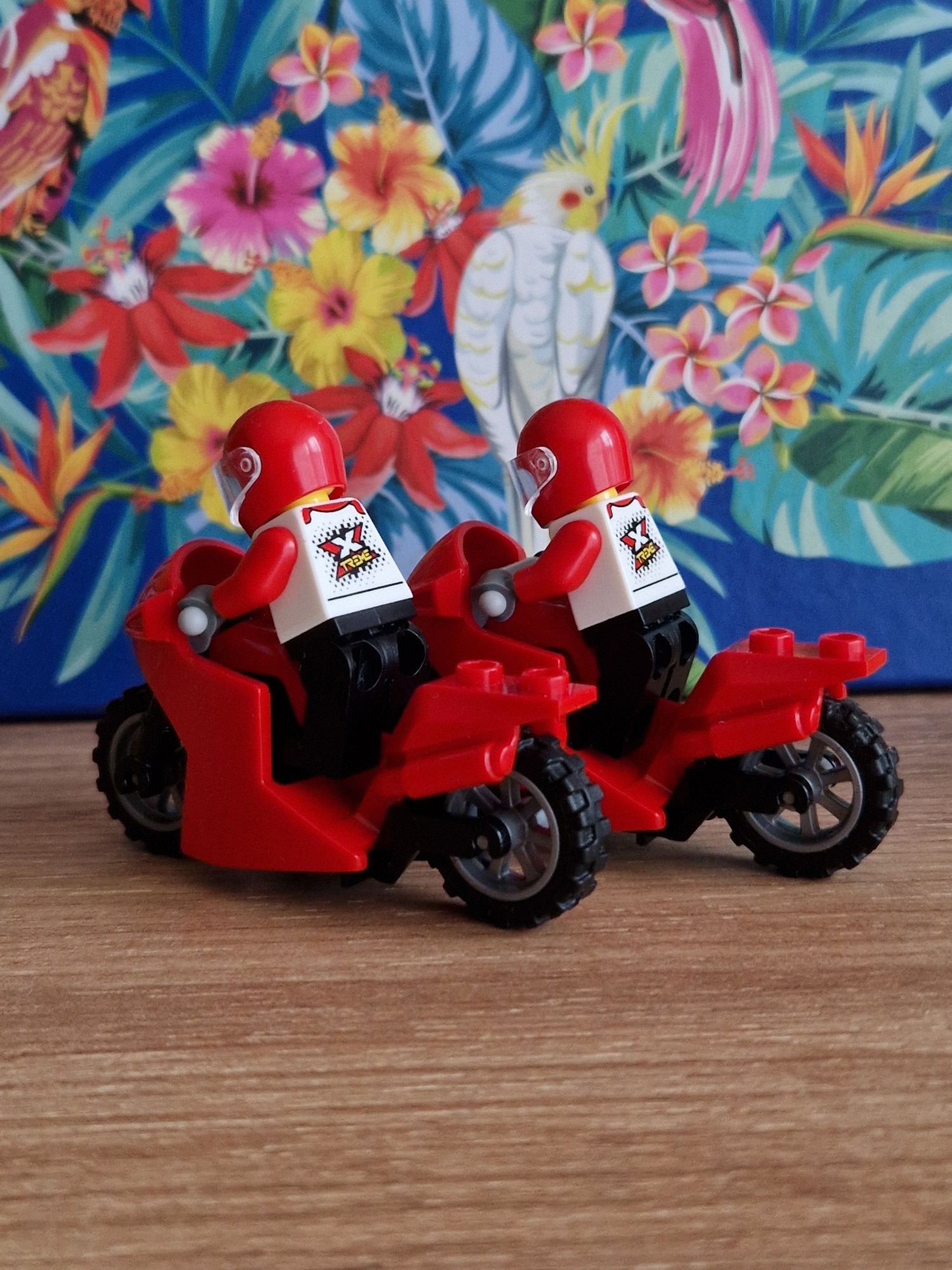 Lego City Minifigurki, Motorcycle Driver foil pack x2