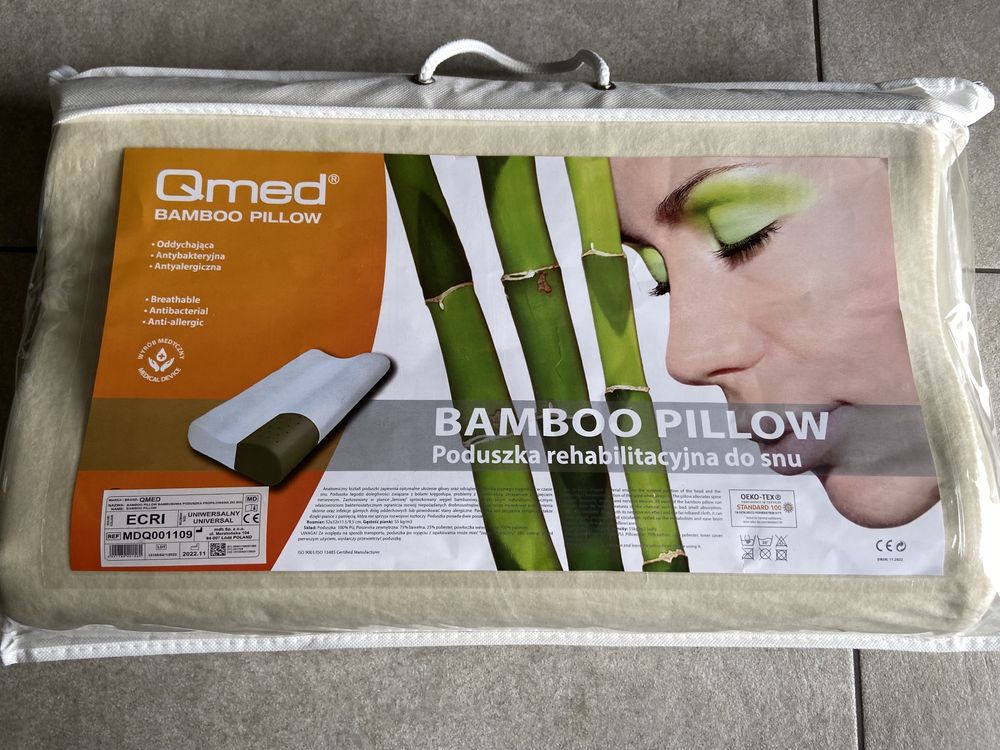 Poduszka Qmed Bamboo Pillow