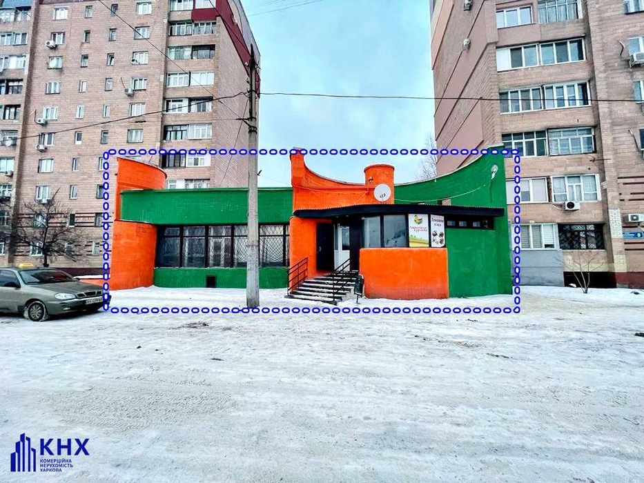 Окрема будівля у спальному районі завод Шевченко