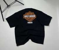 Оверсайзова футболка Harley Davidson Bangkok харлей hard rock planet