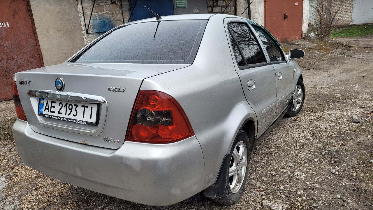 Geely ck 2007 газ/бенз