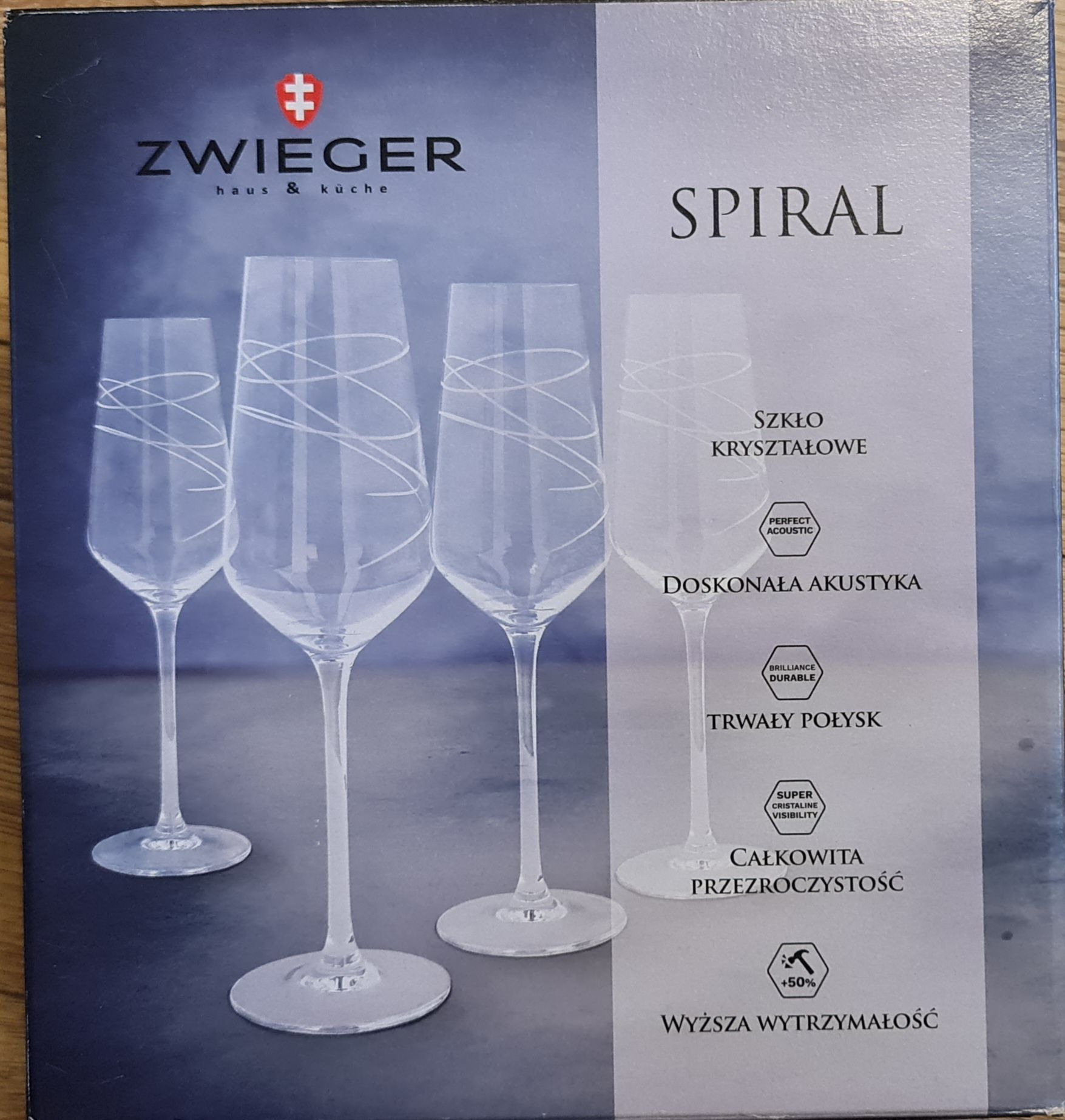 Zwiger Spiral 6szt. 210mm. Made in France